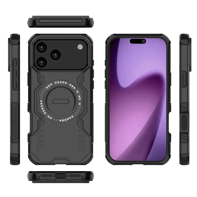 Breathable Heat-Dissipation MagSafe Case for iPhone 17 Series