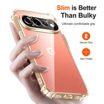 Airbag Shockproof TPU Case with Raised Camera Protection for Google Pixel 11 Series