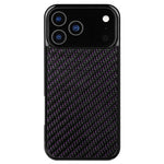 Woven Carbon Fiber MagSafe Case with Raised Lens Protection for iPhone 17 Series