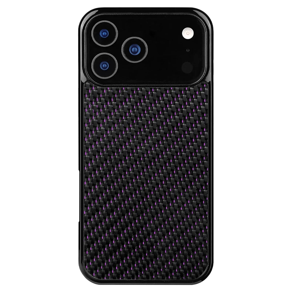 Woven Carbon Fiber MagSafe Case with Raised Lens Protection for iPhone 17 Series