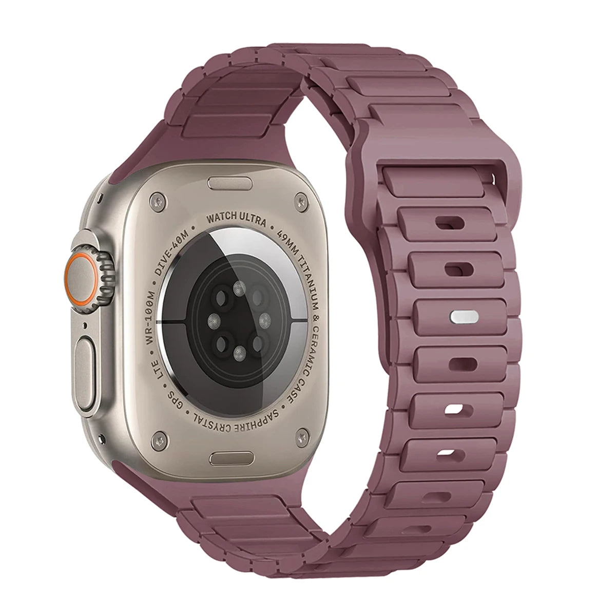 Durable Soft Silicone Watch Band for Apple Watch