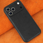 Classic Leather Texture Shockproof Case for iPhone 17 Series