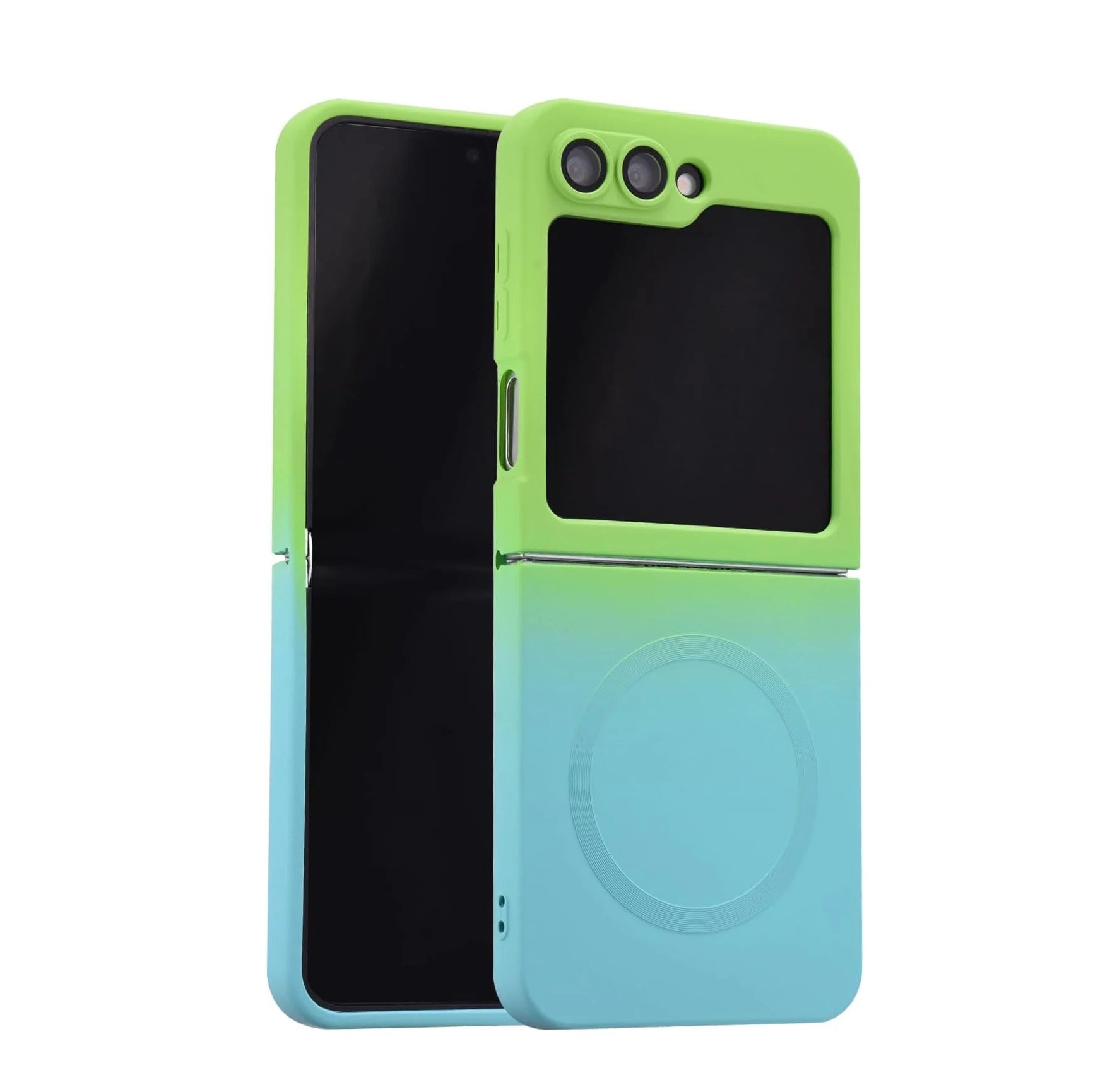 Soft Silicone Gradient Magnetic Case for Samsung Galaxy Z Flip 6