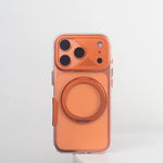 Shockproof Clear MagSafe Case with 360° Ring Stand for iPhone 17 Pro and 17 Pro Max
