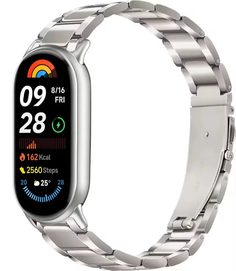 Elegant Metal Strap for Xiaomi Smart Band 10