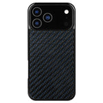 Woven Carbon Fiber MagSafe Case with Raised Lens Protection for iPhone 17 Series