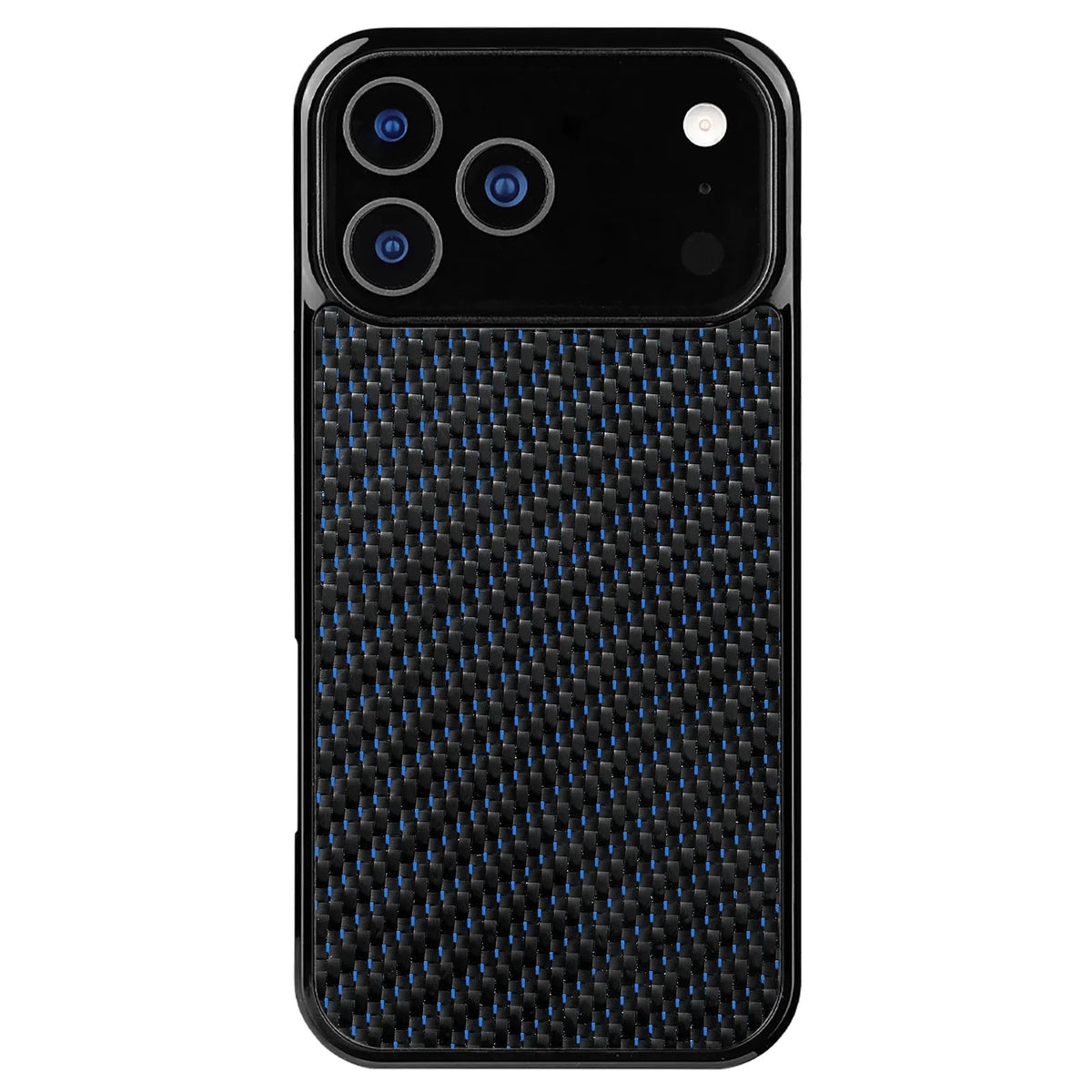 Woven Carbon Fiber MagSafe Case with Raised Lens Protection for iPhone 17 Series