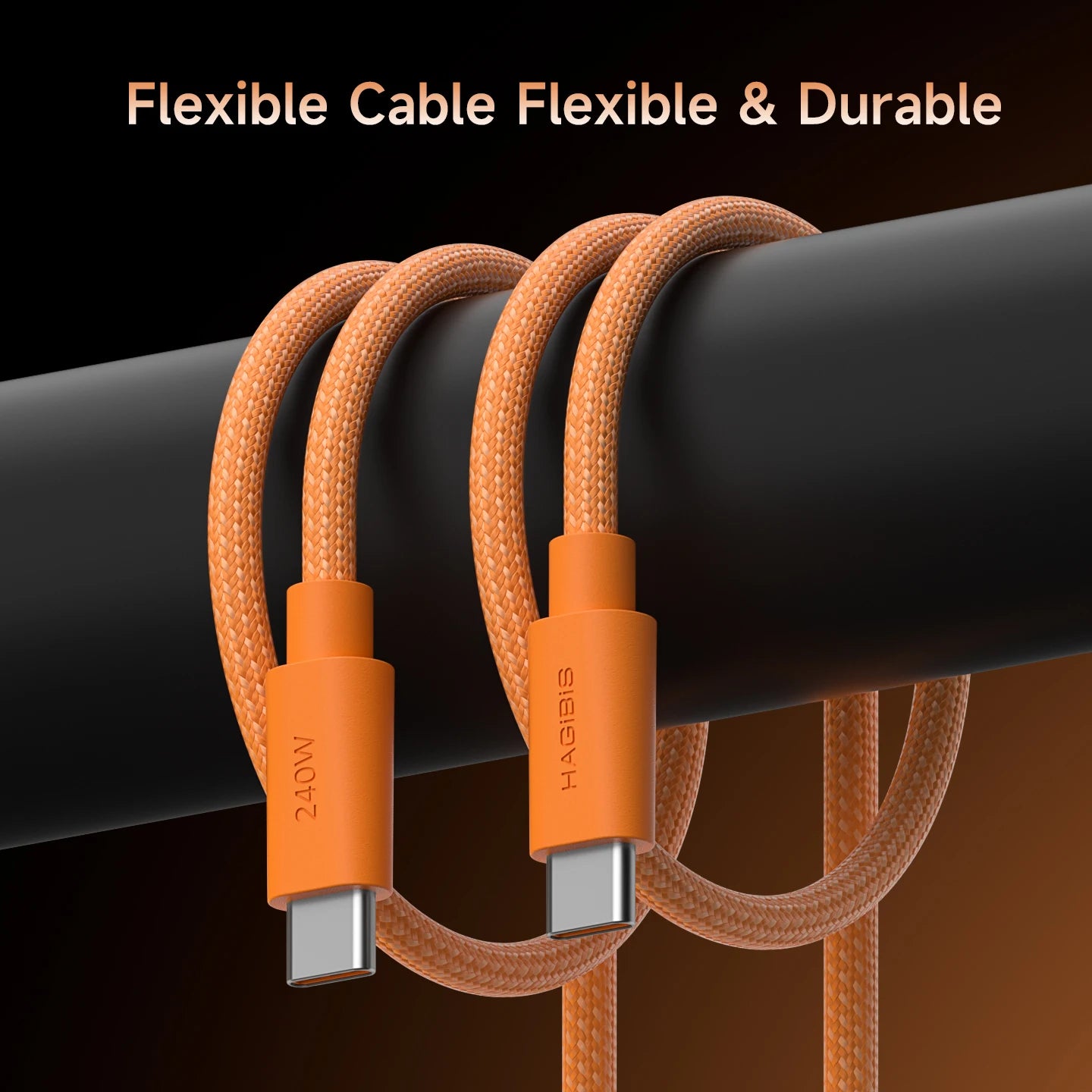 Hagibis 240W USB-C Fast Charging Cable