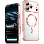 Glitter CD Pattern Silicone MagSafe Case for iPhone 17 Series