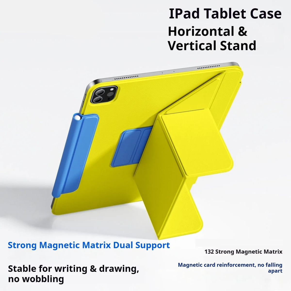 Magnetic Detachable Stand Folio Case for iPad (11th Generation)