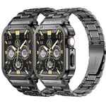 Apple Watch Series 11 Stainless Steel Strap and Case Set