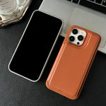 Shockproof Slim Case with Card Slot & Stand for iPhone 16 Series