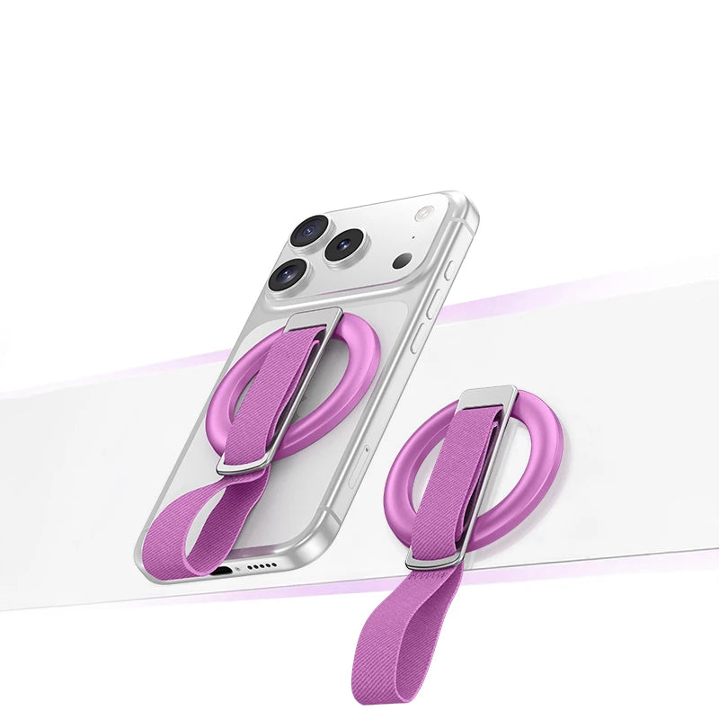 Magnetic Phone Ring Mount with 360-Degree Rotation