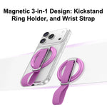 Magnetic Phone Ring Mount with 360-Degree Rotation