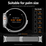 Stainless Steel Mesh Band with Magnetic Buckle for Apple Watch