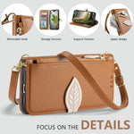 Leather Zipper Phone Case for OPPO Find X9 / X9 Pro