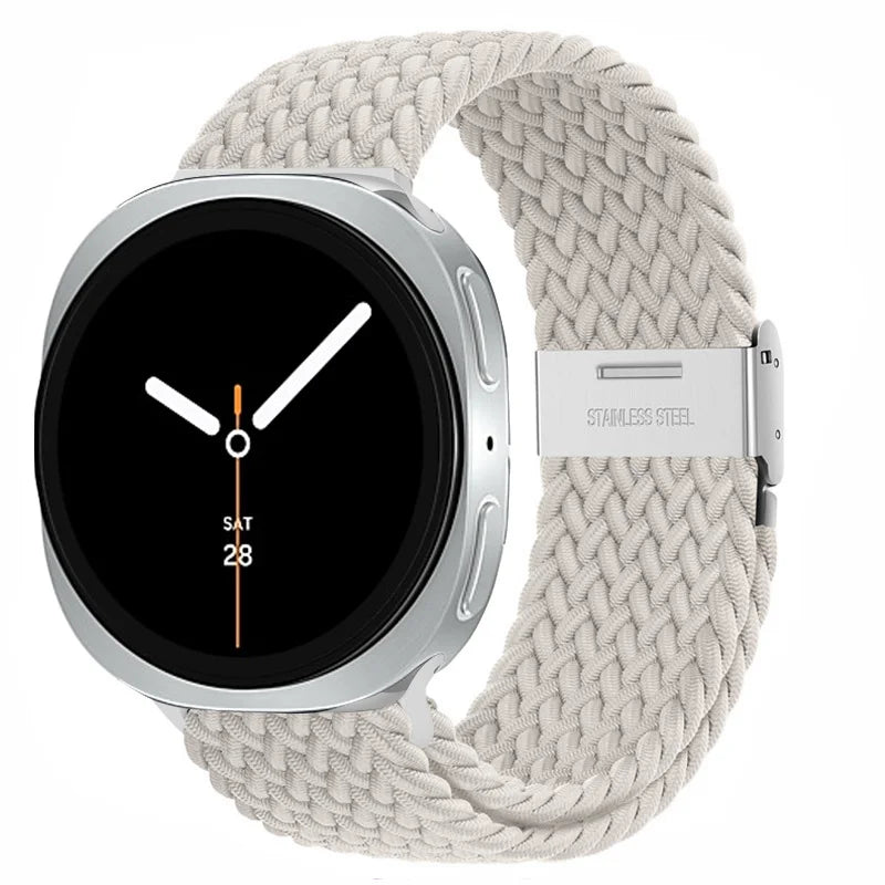 Braided Solo Loop Bracelet for Samsung Galaxy Watch 8 / Galaxy 8 Classic