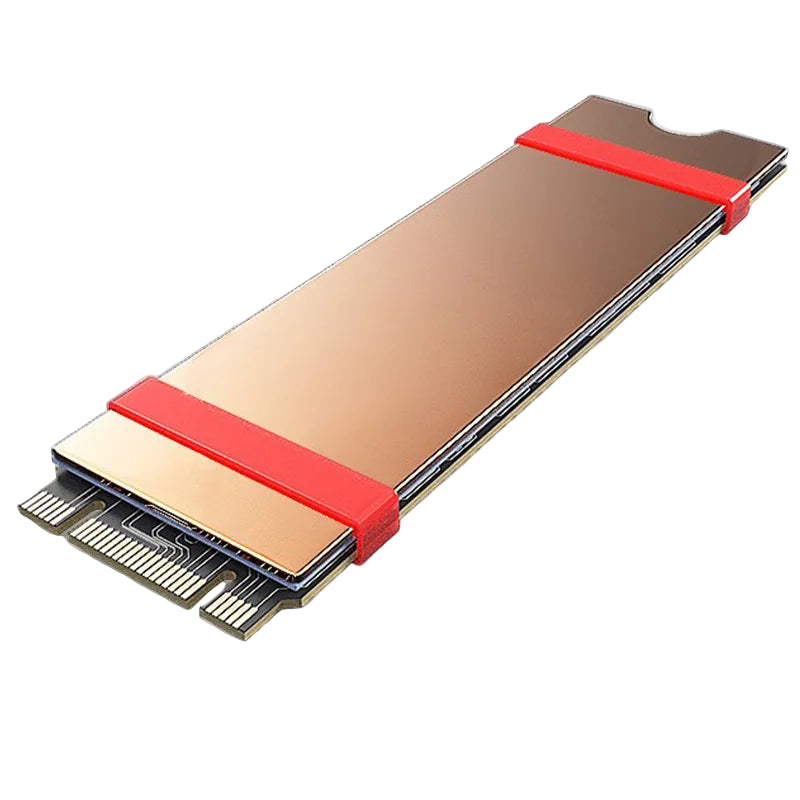 Teucer M.2 2280 Ultra Thin Pure Copper Radiator Cooler for NVMe Solid State Drive