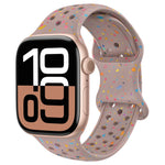 Breathable Sport Silicone Strap for Apple Watch