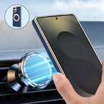 Lychee Leather Magnetic Case with 360° Stand for Samsung Galaxy S25 Ultra