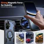 Xiaomi POCO F7 5G Military-Grade Case with 360° Magnetic Ring Stand