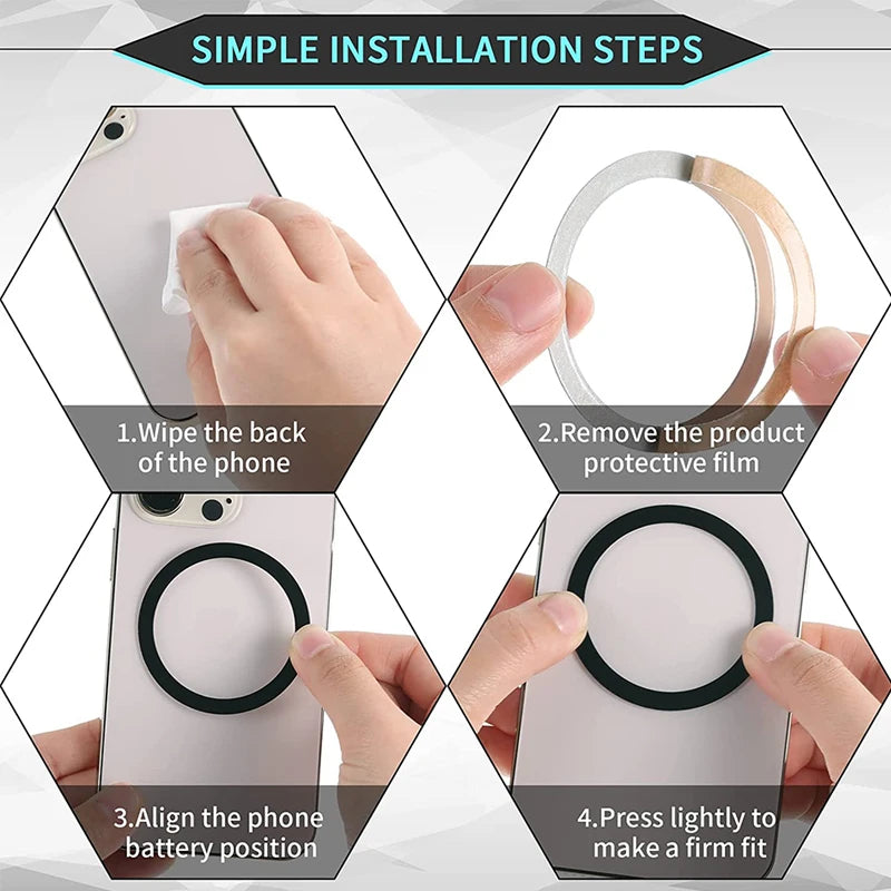 MagSafe-Compatible Magnetic Plate