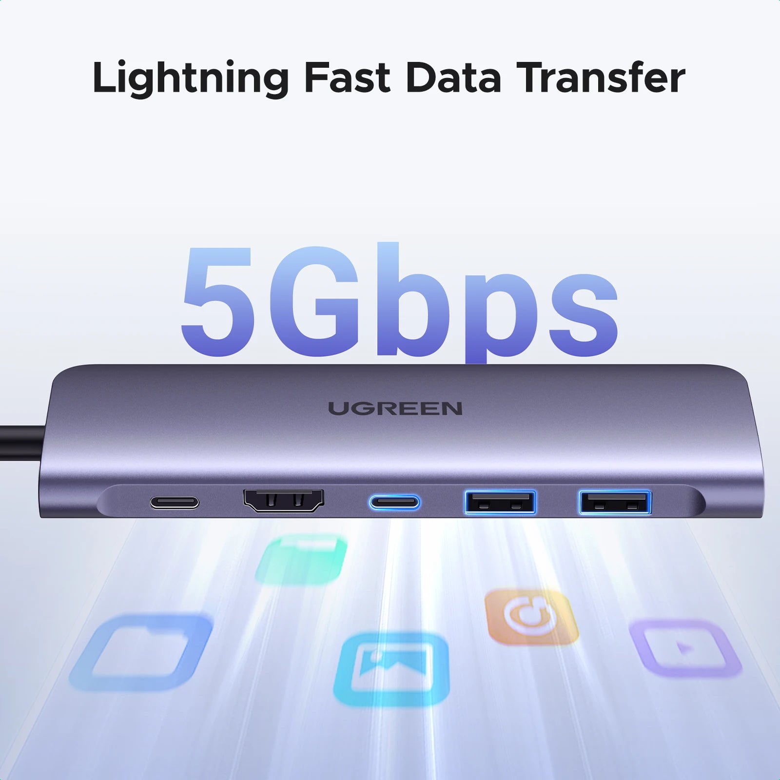 UGREEN Revodok 1071 7-in-1 USB-C Docking Hub