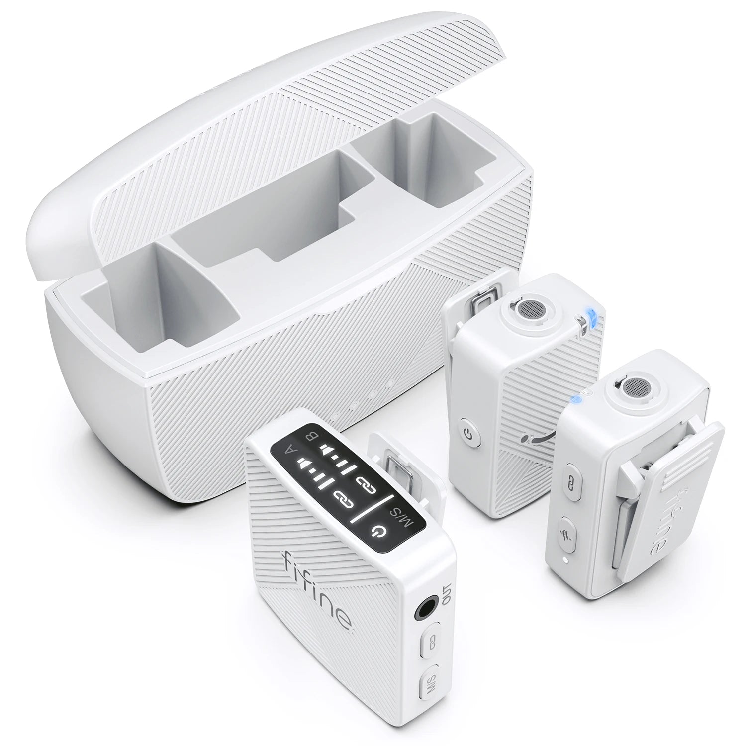 FIFINE M9W Dual Lavalier Wireless Microphone