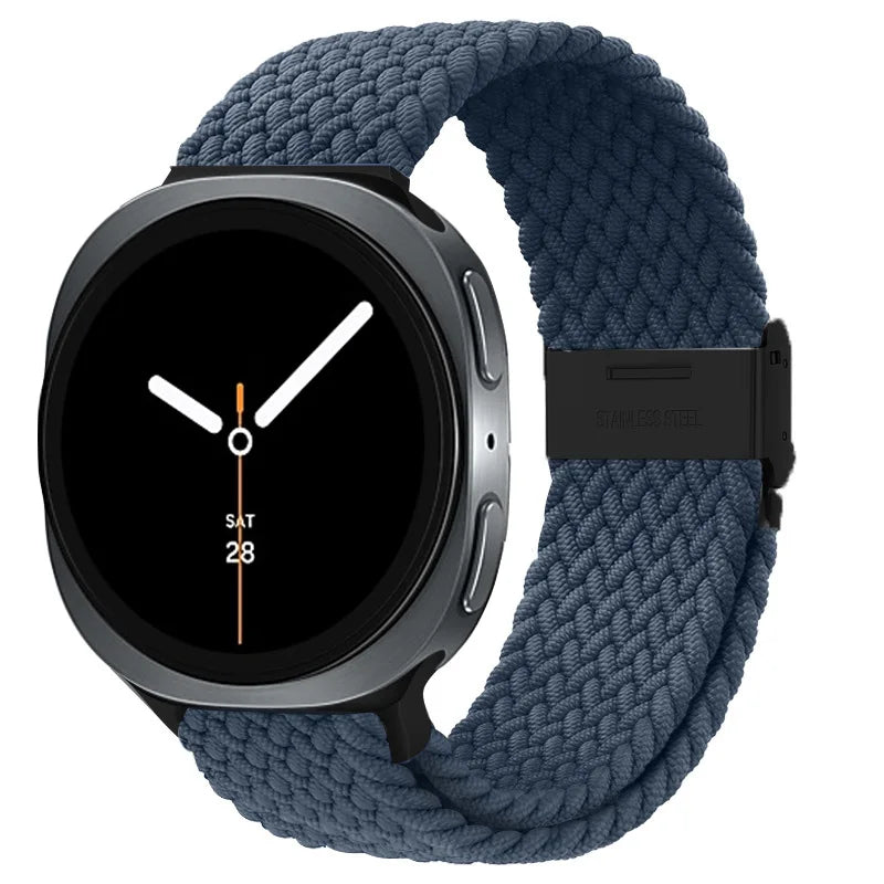 Braided Strap with Metal Buckle for Samsung Galaxy Watch 8 & Galaxy Watch 8 Classic