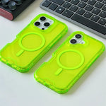 MagSafe Compatible Neon Armor Bumper Case for iPhone 16 Series