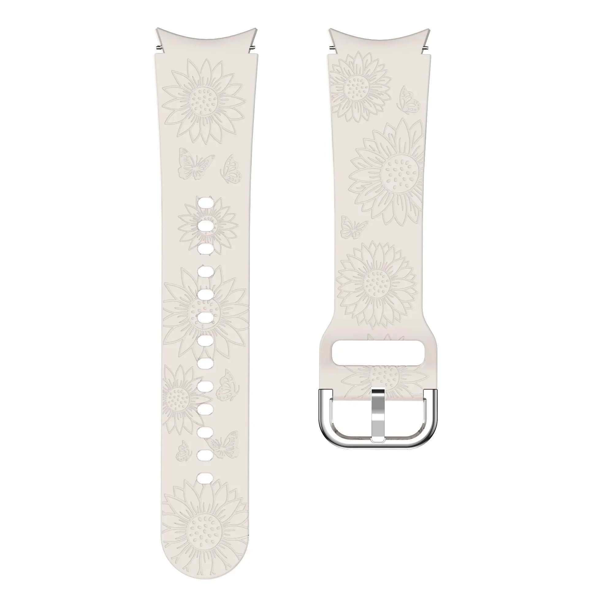 Premium Silicone Engraved Strap for Samsung Galaxy Watch 7