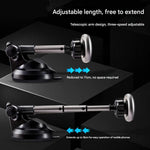 360° Adjustable Magnetic Car Phone Stand with Suction Base