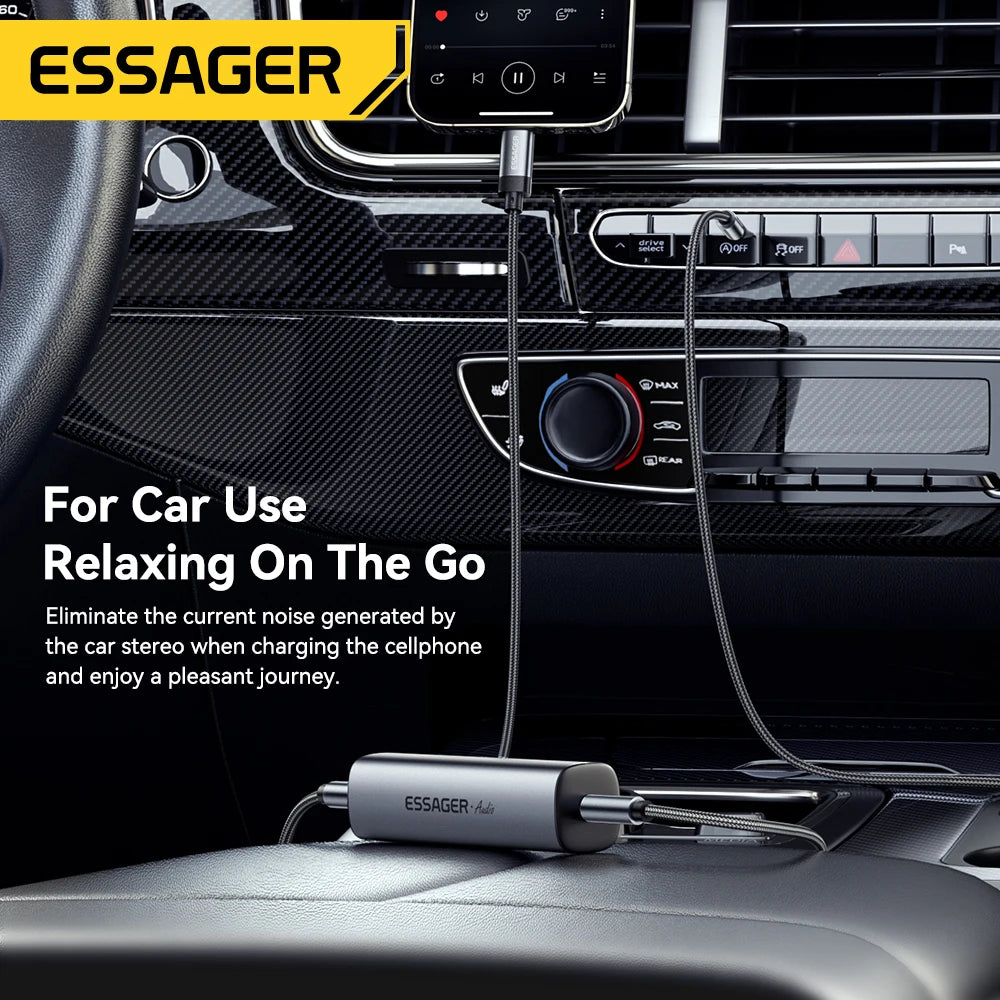 Essager 3.5mm Audio Ground Loop Noise Isolator