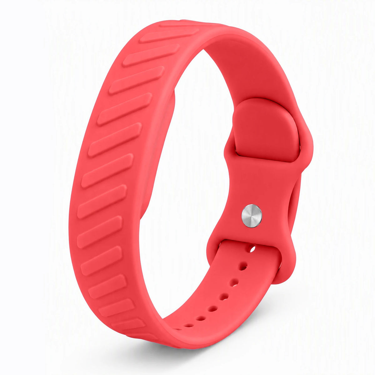 Textured Silicone Loop Strap with Adjustable Fit for Google Fitbit Air