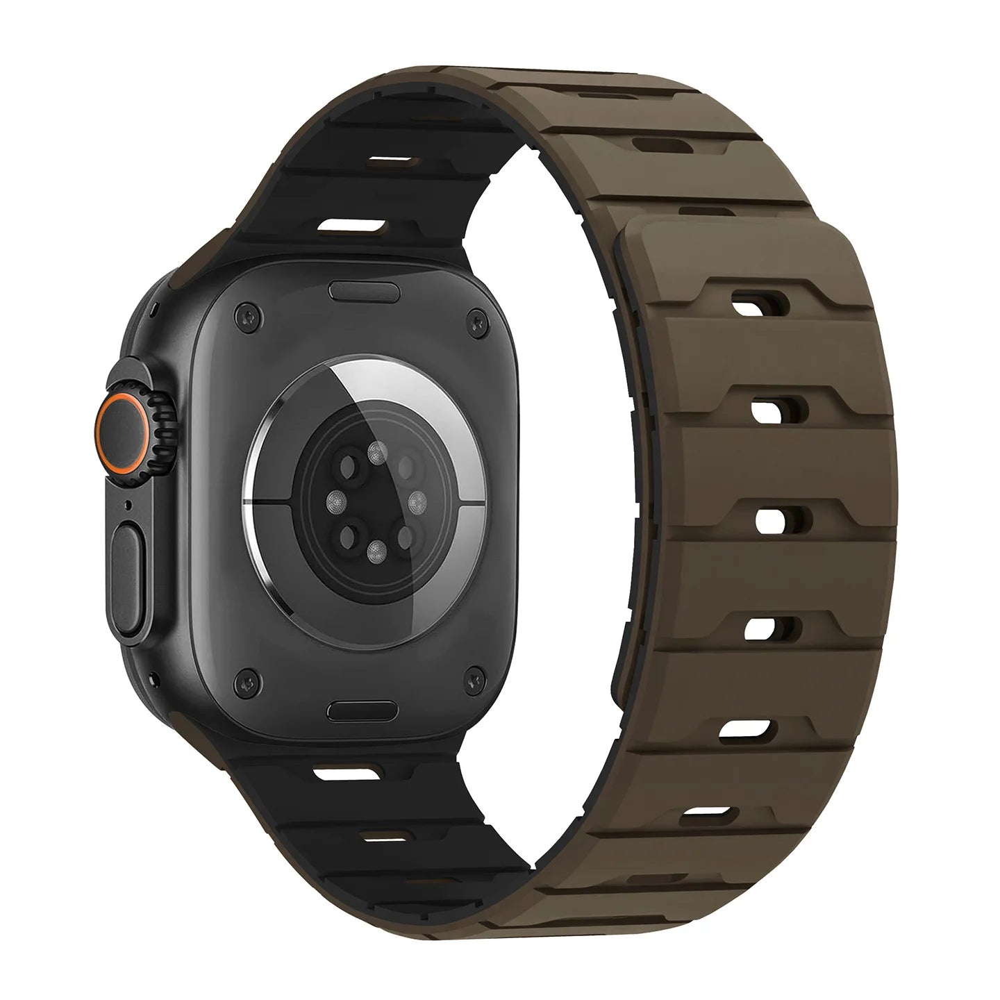 Durable Magnetic Silicone Strap for Apple Watch