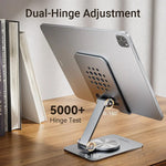 Alloy Shell Phone and Tablet Stand