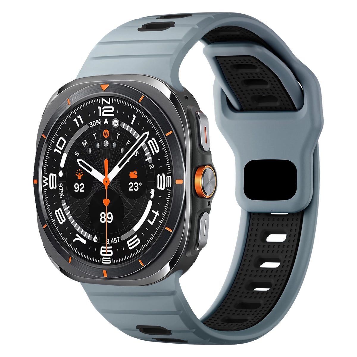 Perforated Silicone Sports Band for Samsung Galaxy Watch Ultra 2