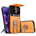 Rugged Case with Ring Stand and Lens Cover for Xiaomi 17 Series