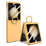 Liquid PC Protective Case with Glass Screen for Samsung Galaxy Z Flip 7