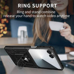 Heavy Duty Shockproof Case with 360° Ring Stand for Samsung Galaxy Z Flip 7