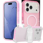 Heavy Duty Clear Protective MagSafe Case with Belt Clip for iPhone 17 Series