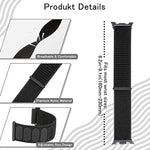 Premium Nylon Loop Wristband  Samsung Galaxy Watch 8 / Galaxy Watch 8 Classic