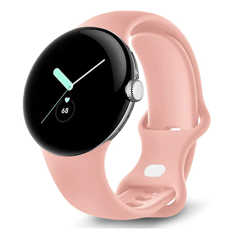 No-Gap Silicone Sport Strap for Google Pixel Watch 2