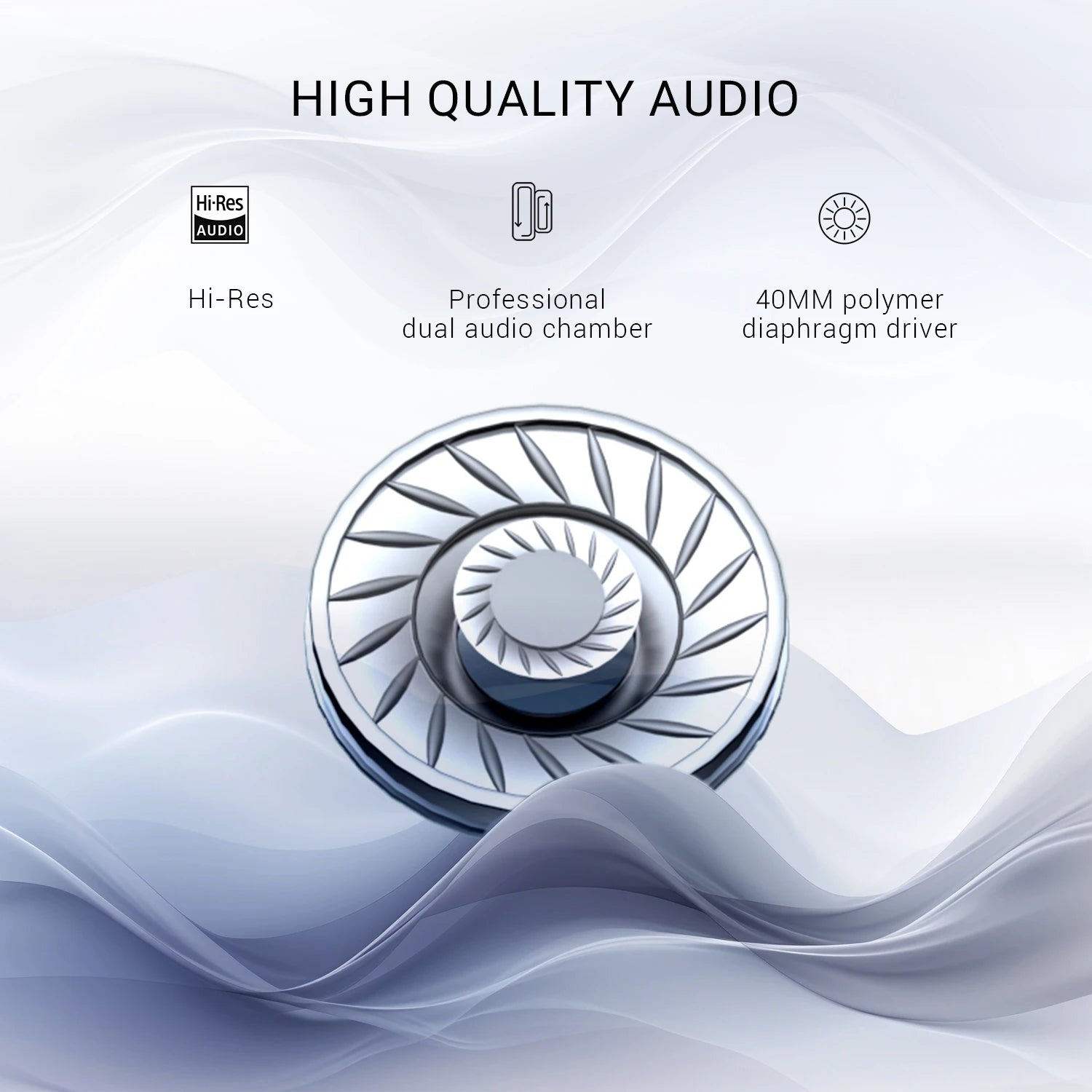 OneOdio A10 ANC Wireless Bluetooth Headphones