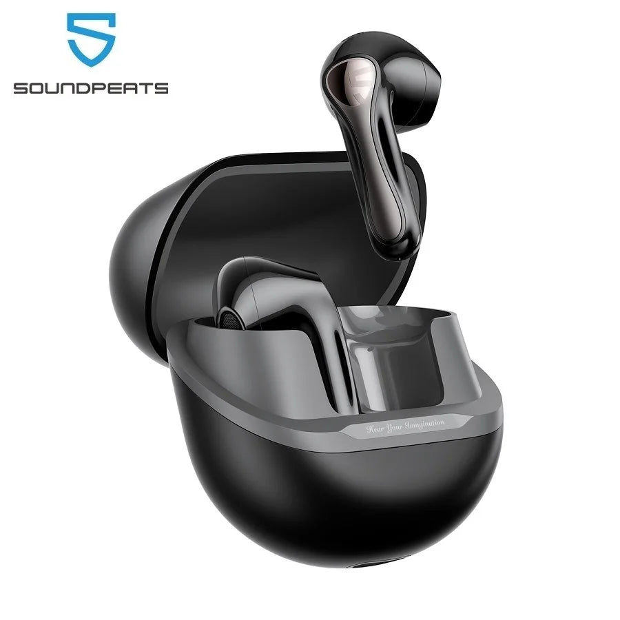 SoundPEATS Air5 Lite Bluetooth 5.4 Semi In-Ear Earbuds