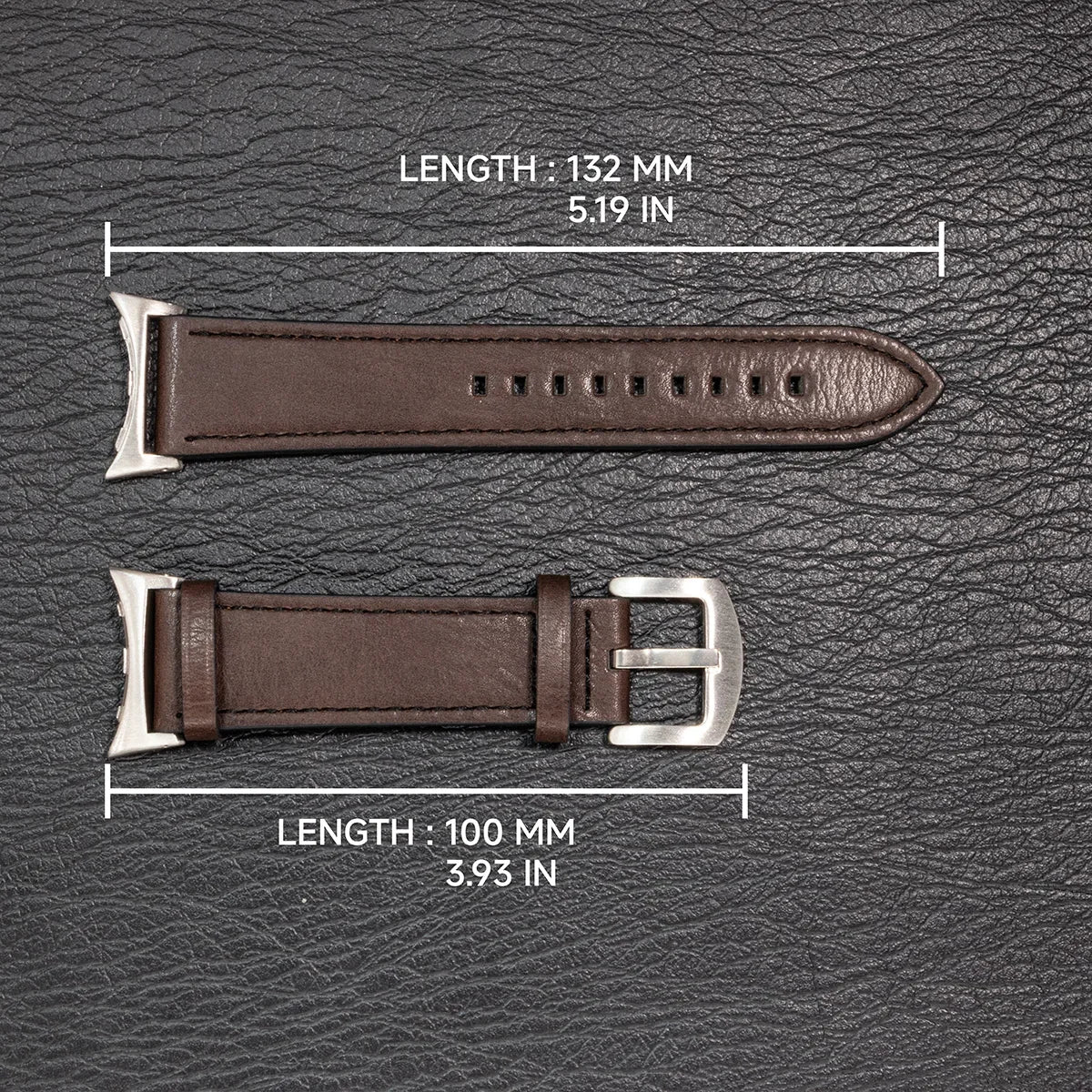 Google Pixel Watch 3 Leather Bracelet