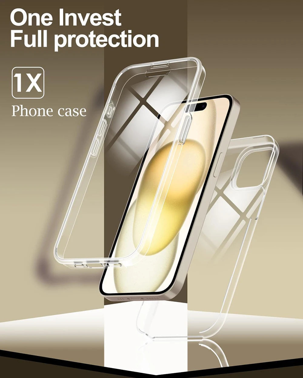 Real 360° Full-Body Shockproof Case for iPhone 16 Series