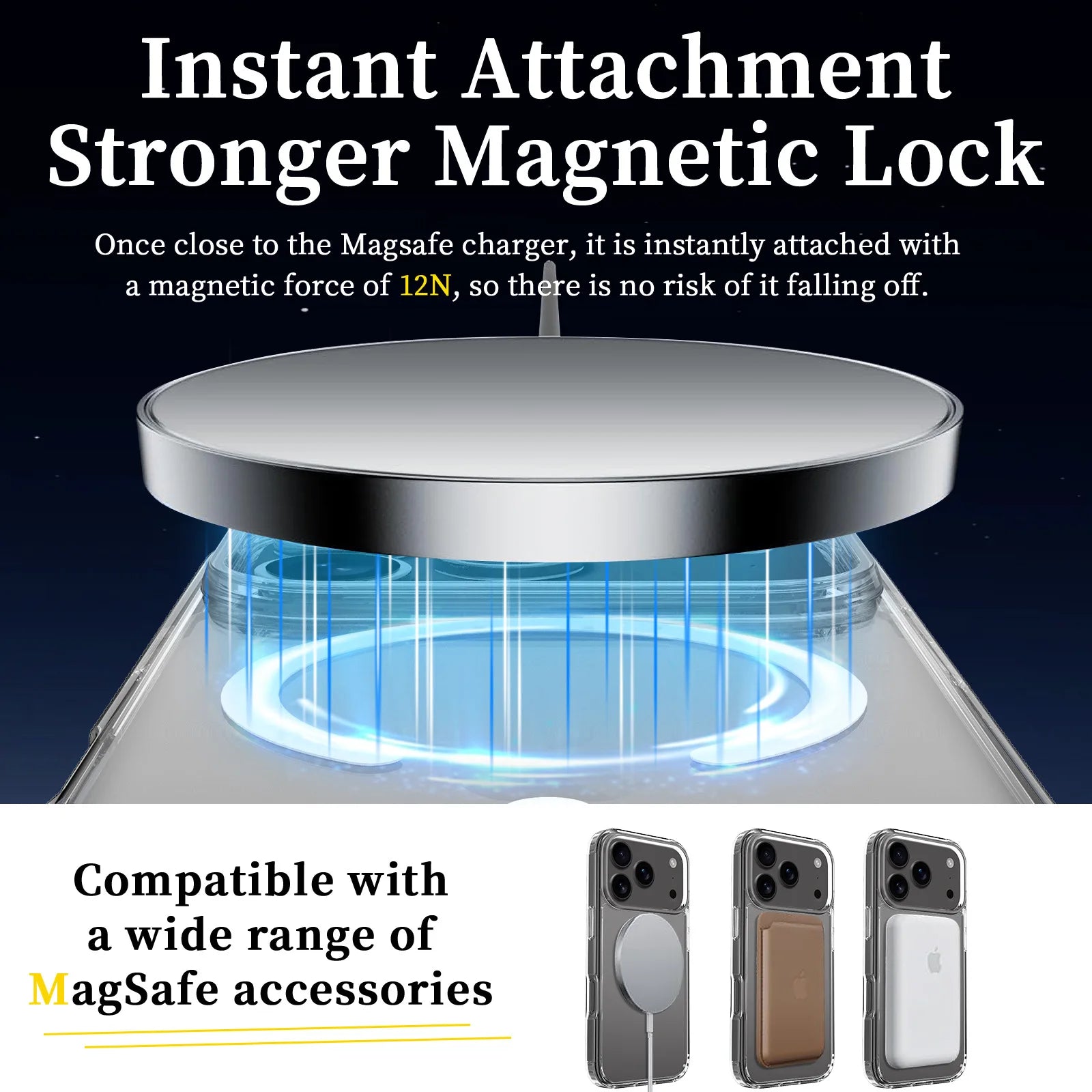 iPhone 17 Series Premium Clear MagSafe Case