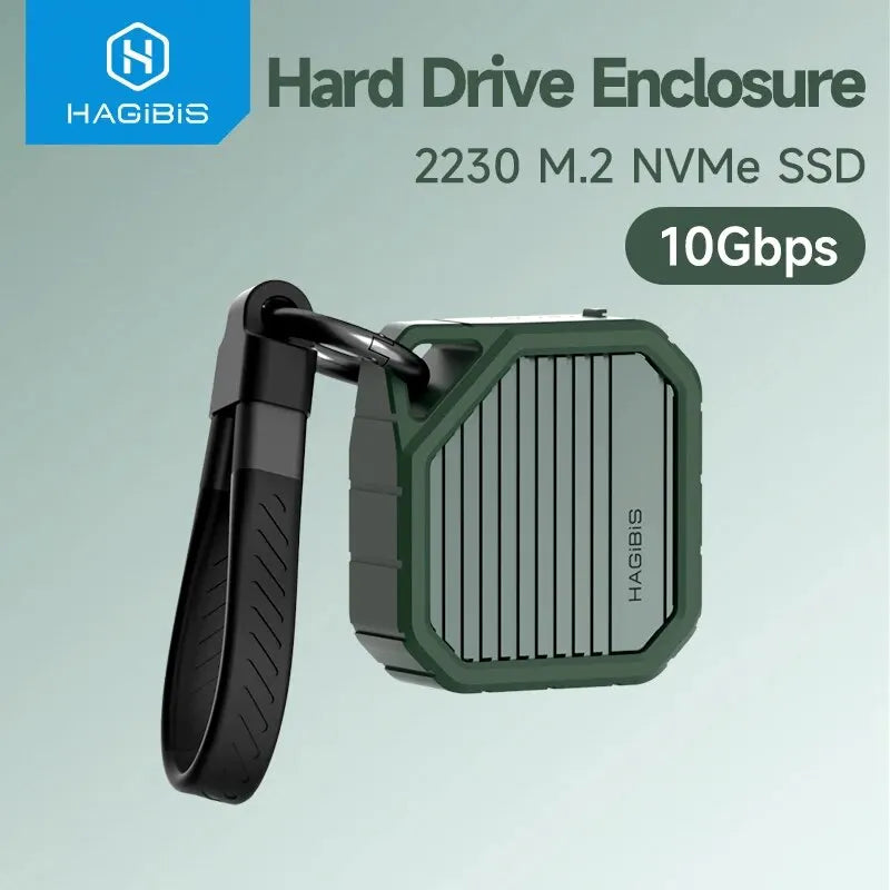 Hagibis USB 3.2 Gen 2 10Gbps 2230 M.2 NVMe SSD Enclosure