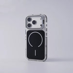 iPhone 17 Series Anti-Fall MagSafe Case with Metal Camera Frame & Stand